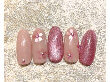 ベーシック ネイルウィザードアカデミー 麻布十番店(Basic×NailWizardAcademy)/2月【毎月厳選トレンド4種】