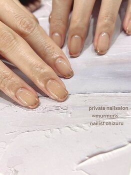プライベート ネイルサロン マーマ(murmur)/ミラーフレンチデザイン