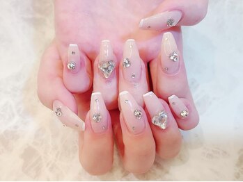 デコール 心斎橋(DECOR)/細ラインフレンチネイル