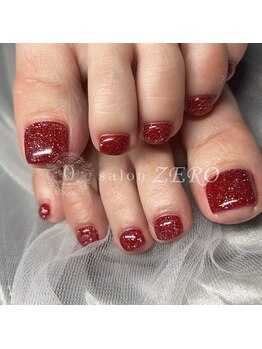 サロンゼロ インフィニティー/フットラメネイル