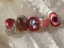 バレンタインネイル★