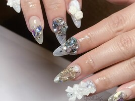 ワンホンニュアンスネイル