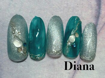 ディアナ ひたちなか高場店(DIANA)/定額ネイル 7700円 A-167