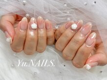ユーネイルズ 恵比寿(Yu.NAILS.)/チークネイル◎バラパーツ