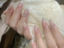 高級感のあるデザインが◎OLさんに大人気♪ナチュラルな美爪を演出♪ベビーブーマー♪