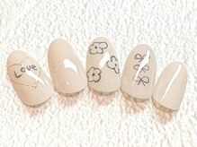 ネイルサロンクロエ (Nail Salon CHROE)/らくがきネイル
