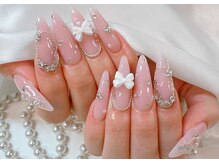 マルチューネイル 池袋(MARUCHU NAIL)/選べるベース♪パーツつけ放題