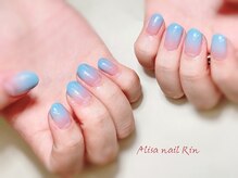 アリサネイル(ALISA NAIL)/ブルーグラデー