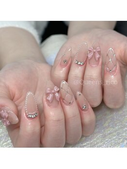 クイーンズビューティーサロン 新宿本店(Queen's beauty salon)/長さだし パラジェル対応可能