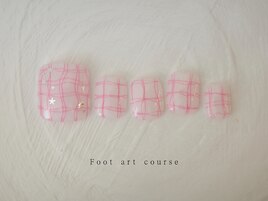 【フット】90分アートコース♪