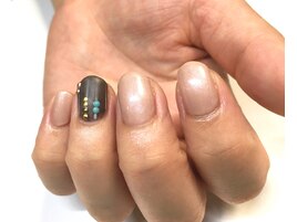 シースルーストライプ