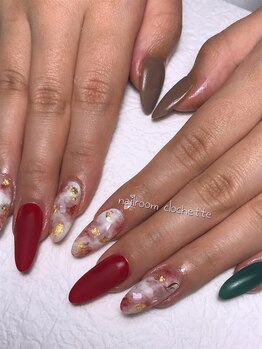 ネイルルーム クロシェット(nail room clochette)/マットスカルプ