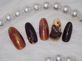 天然石ネイル￥13,046