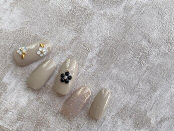 スリー(THREE)/Sep.2021/nail design