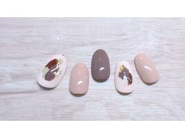 塗りかけデザイン♪