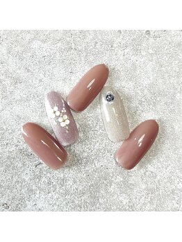 ミュナ(myuna)/紫陽花ネイル