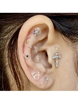 ジュレアイ(JurerEye)/耳ツボジュエリー(ストレス)