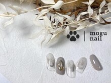 モグネイル(Mogunail)/7，8月定額B/ニュアンスネイル