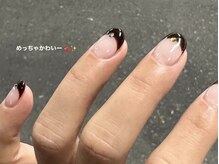 インザピンクリリー(in the pink LILY)/フレンチネイル/担当:藤原