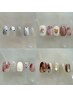 【再来/平日限定】 atelier monthly nail［月替り定額デザイン9,900円］