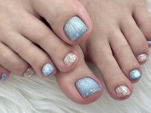 Silk by Bianca 大宮東口店【シルク バイ ビアンカ】/キラキラフットネイル☆