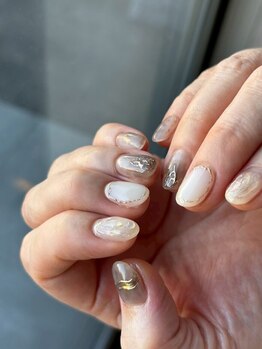 グロウネイル 札幌店(GLOW/NAIL)/-定額design C-