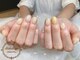 アロハカピ 川崎(AlohaKapi)の写真/【自爪に優しい"パラジェル使用&フィルイン施術"】今っぽさを取り入れた周りと差がつくシンプルネイルを*