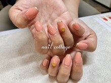 ネイルコテージ 新宿南口店(Nail cottage)/ゴールドフレンチ☆