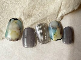 インクもやもやニュアンス