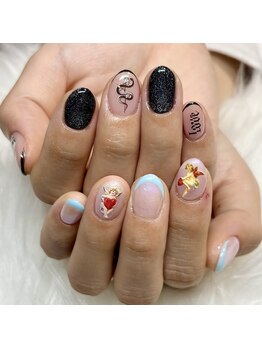 マイオティック ネイル(miotic nail)/ちぐはぐネイル