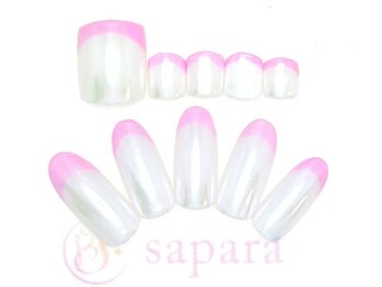 津田沼ネイルサロン サパラ(sapara)/ハンドフットセット定額¥11,499