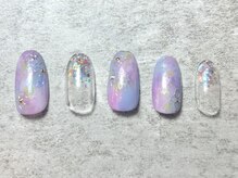 プルル(PURR)/梅雨マーブルデザイン