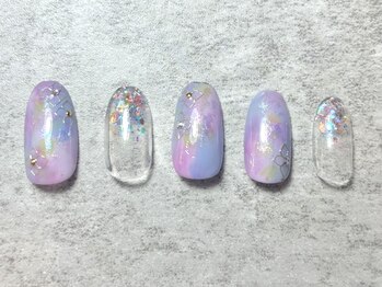 梅雨マーブルデザイン