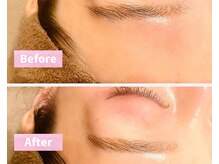 銀座八/レディースシェービングで眉も