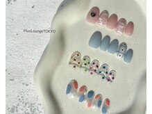 プルースラウンジ トウキョウ(Plus Lounge TOKYO)/3月の定額ネイル♪simple¥7700
