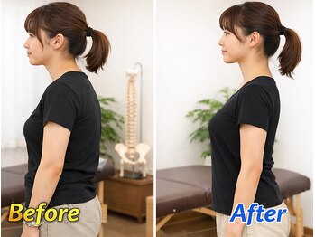 彩り整骨院 アンド ボディメイクLABO整体院/堺駅｜ビフォーアフター