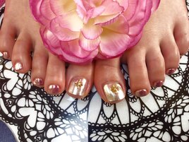 フットミラーネイル♪