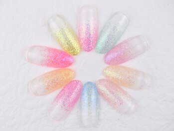 ソルシア(Solsia)/【ハンド】ラメグラデーション