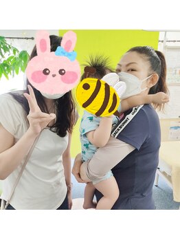 かおりビューティサロン/産後ママさんお子さん一緒の写真