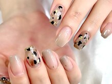 ミーア(miiA)/ふんわり＊グレージュレオパード