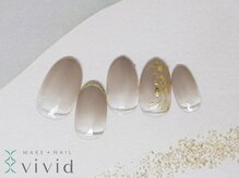 メイクプラスネイル ヴィヴィッド(MAKE+NAIL vivid)/ミラーネイル