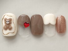 カラ ネイル 中津店(calla nail)/ぷっくりbear