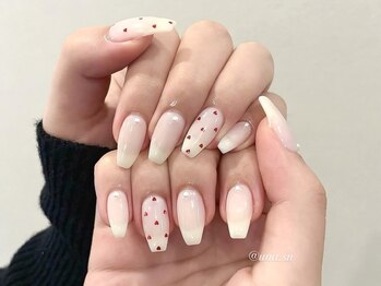 ミリー アイネ アイラッシュ アンド ネイル 池袋(Millie ainee Eyelash＆Nail)/ハートネイル