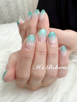 マグネット+カラーグラデ