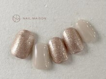 ネイルメゾン 梅田(NAIL MAISON)/オフィススタッズラメ