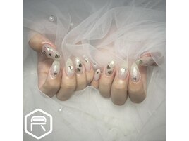 ハートホロネイル