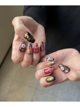 サロン ジジネイル(Salon GIGI Nail)/岩崎/ハロウィンネイル
