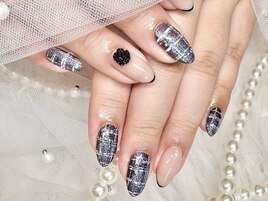 ブラックワンホンネイル