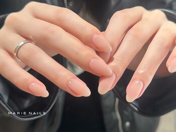 マリーネイルズ 横浜店(MARIE NAILS)の写真/《 初回オフ無料 》ワンカラーネイル¥3980/写真ストーン込み¥4090!ご予算に応じて600以上のアートをご用意