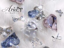 アリアネイル(Aria Nail)の雰囲気（パーツも豊富にご用意しております♪）